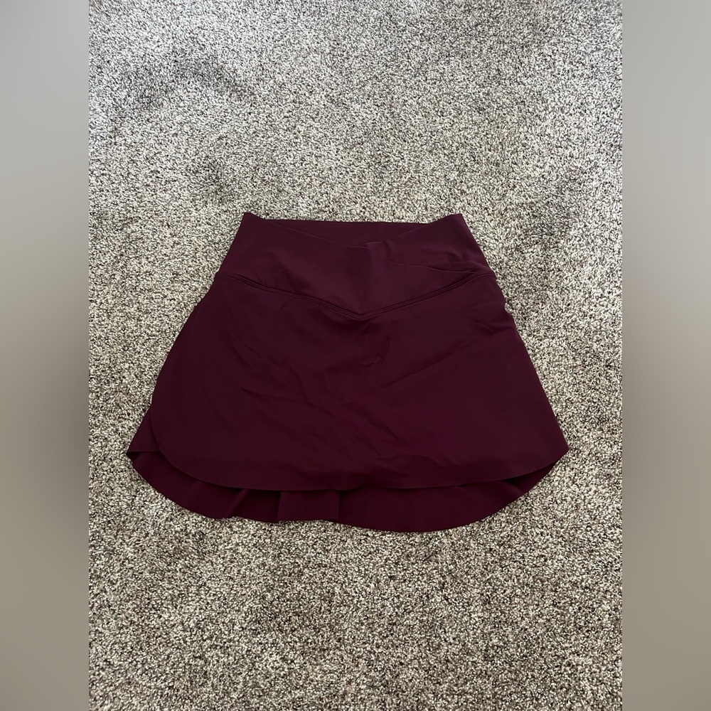 Amazon Skirt Size Small Maroon Color